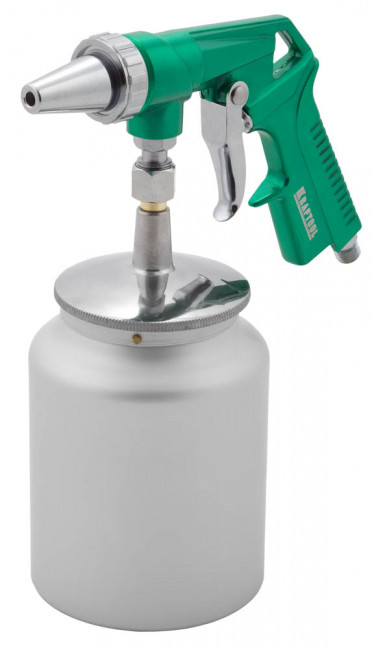Пистолет KRAFTOOL "EXPERT QUALITAT" пескоструйный с нижним бачком 1000мл, рабочее давление 5ат 06583