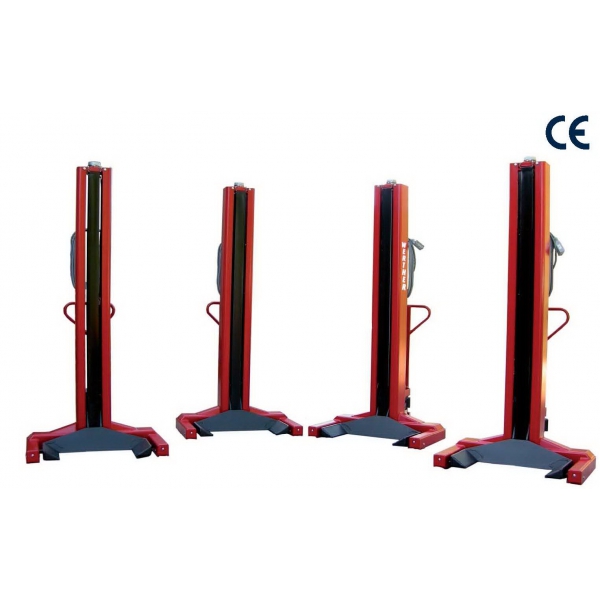 Колонны подкатные  электромеханические  г/п 30 т. (4 х 7,5 т) Werther LTW75 4C+4