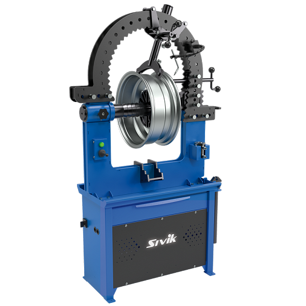 Станок для правки литых дисков SIVIK "Titan ALU Компакт" 2 цилиндра