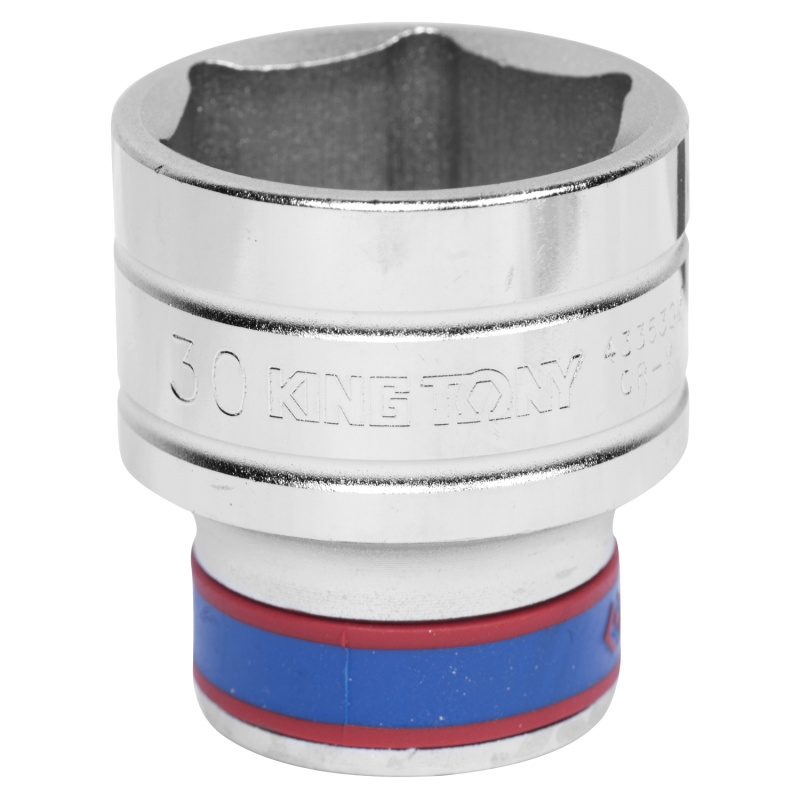 KINGTONY Головка торцевая стандартная 6 гр., 30мм, 1/2"  433530М