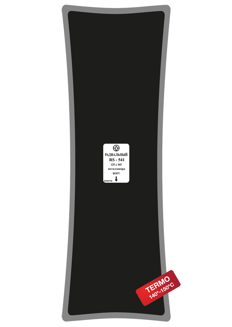 Пластырь RS-541 м/корд 125х365мм (термопресс)