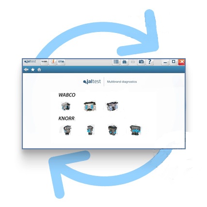 Лицензия модуля Jaltest ETM 29709 для тестирования тормозных модуляторов, 30 месяцев