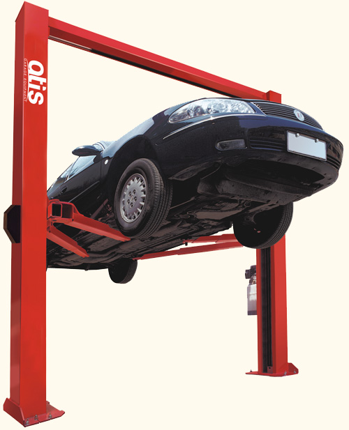 Подъемник двухстоечный г/п 4.5 т электрогидравлический с верхней синхронизацией ATIS A245ACM