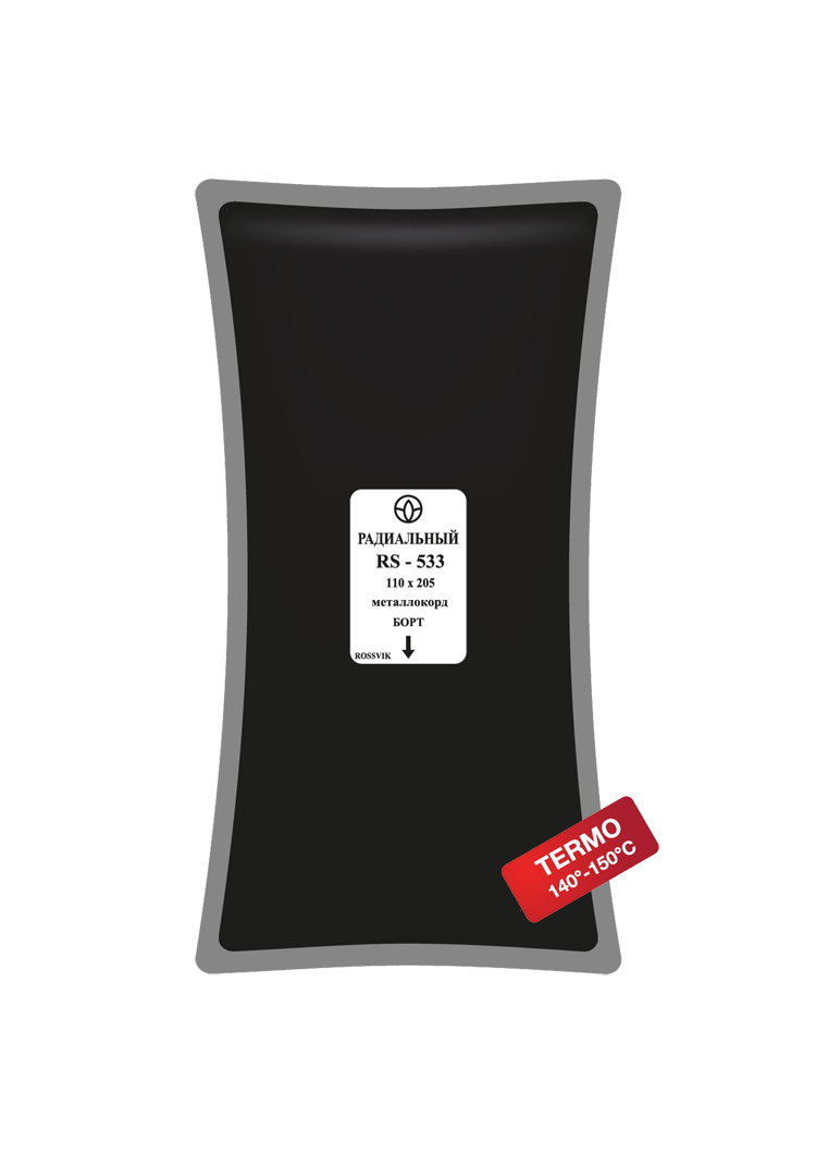 Пластырь RS-533 м/корд 110х205мм (термопресс) 